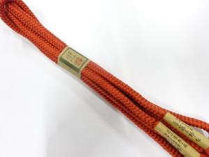 大特価品　未使用品　藤三郎　正絹　手組帯締め